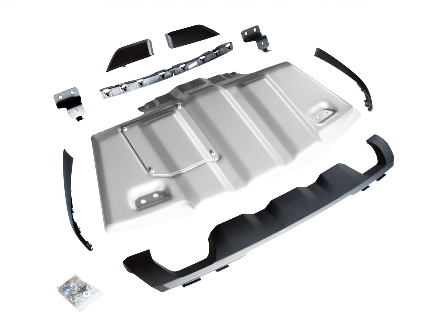 Amazon.com: M-5018-FSP Front Lower Air Dam Metal Skid Plate Made