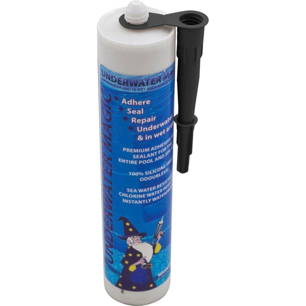 Underwater Magic Underwater Mgc Sealant, 290ml/9.8oz Tube, 12ct, Black UWM-09C