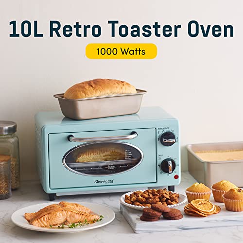 Elite Gourmet ETO147M Diner 50’S Retro Countertop Toaster Oven, Bake thumb #3