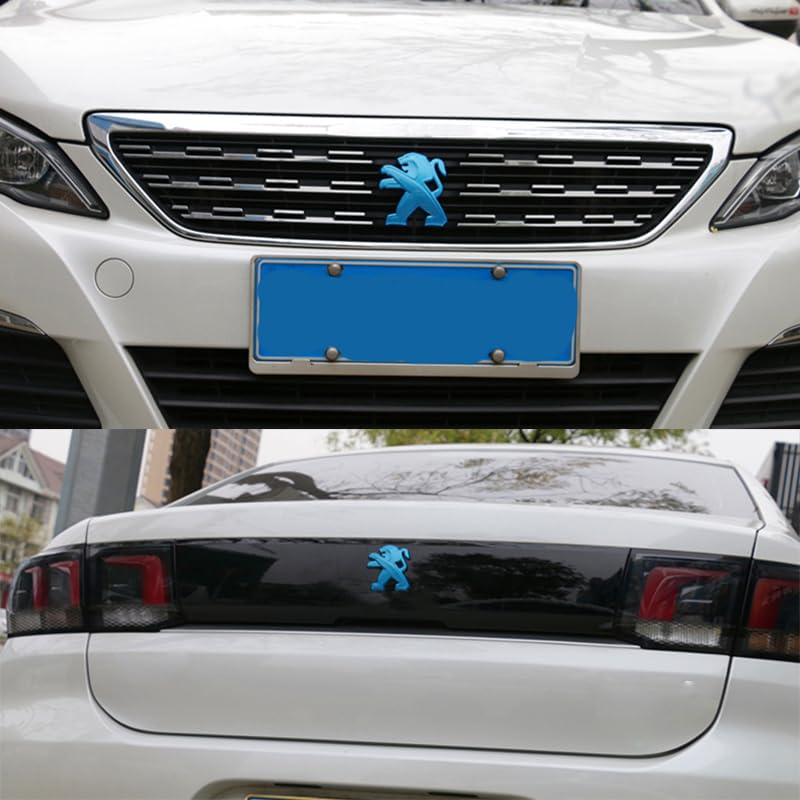 Emblema Decorativo Para Peugeot 508, 408, 4008, 5008 - Pegatina De Logotipo Para Capó O Puerta
