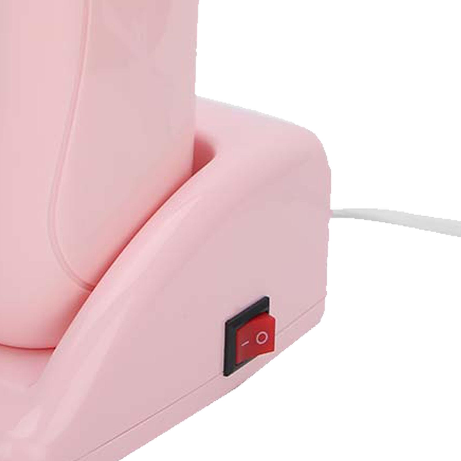 Scaldacera a rullo doppio per depilazione, scaldacera professionale, dispositivo per la depilazione a rullo, macchina per la depilazione, per una pelle liscia - Rosa (110V)