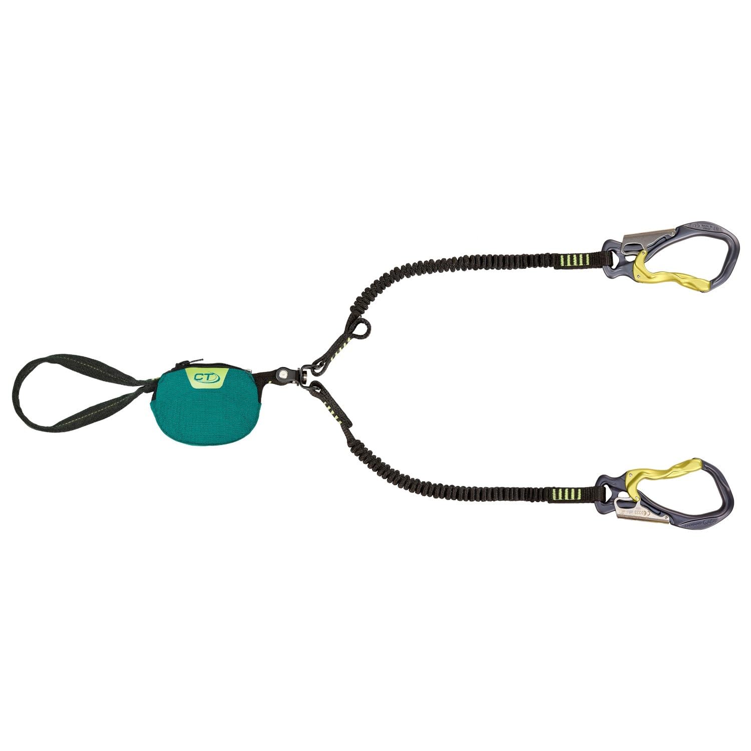 Climbing Technology Hook It Slider Klettersteigset, Green-Lime