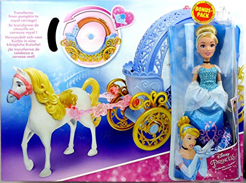 Preisvergleich Produktbild Cinderellas verwandelbare Kutsche mit Puppe