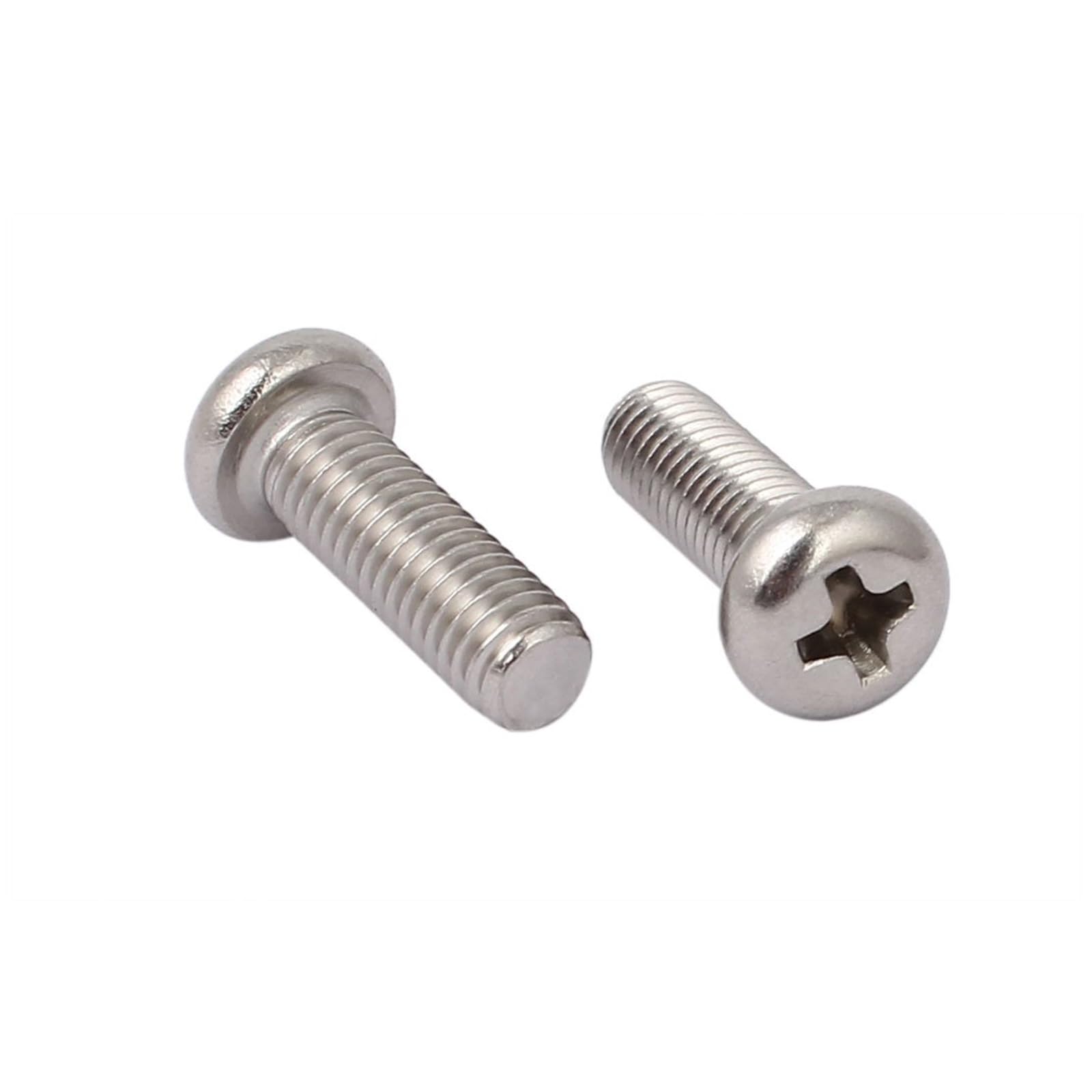 MACHSWON M5x15mm Pan Head Machine Screws 304 Stainless Steel Phillips Round Head Machine Screw Bolt 50pcs - Image 3