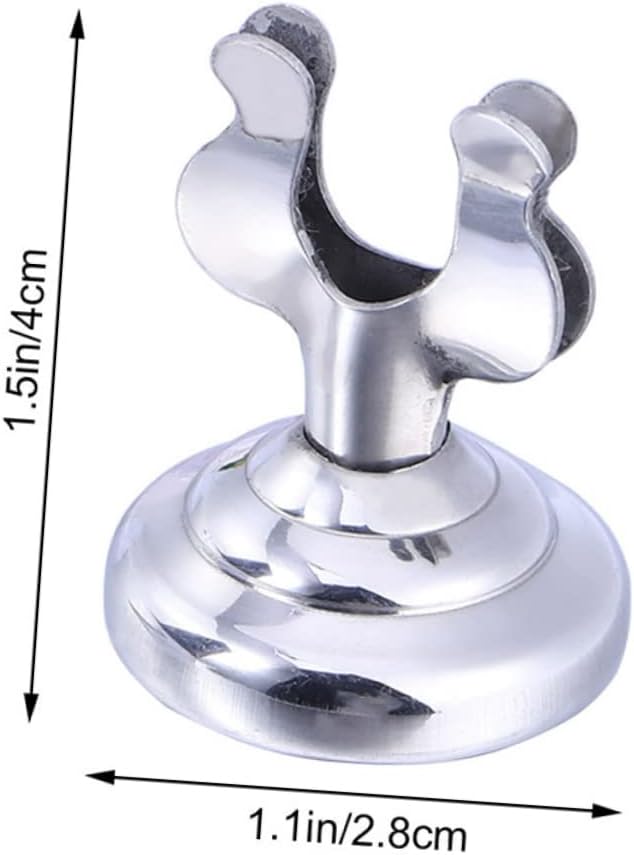 8pcs Menu Board Stand Stainless Steel Plate Holders Sleek Design for Restaurant Elegant Tabletop Holder
