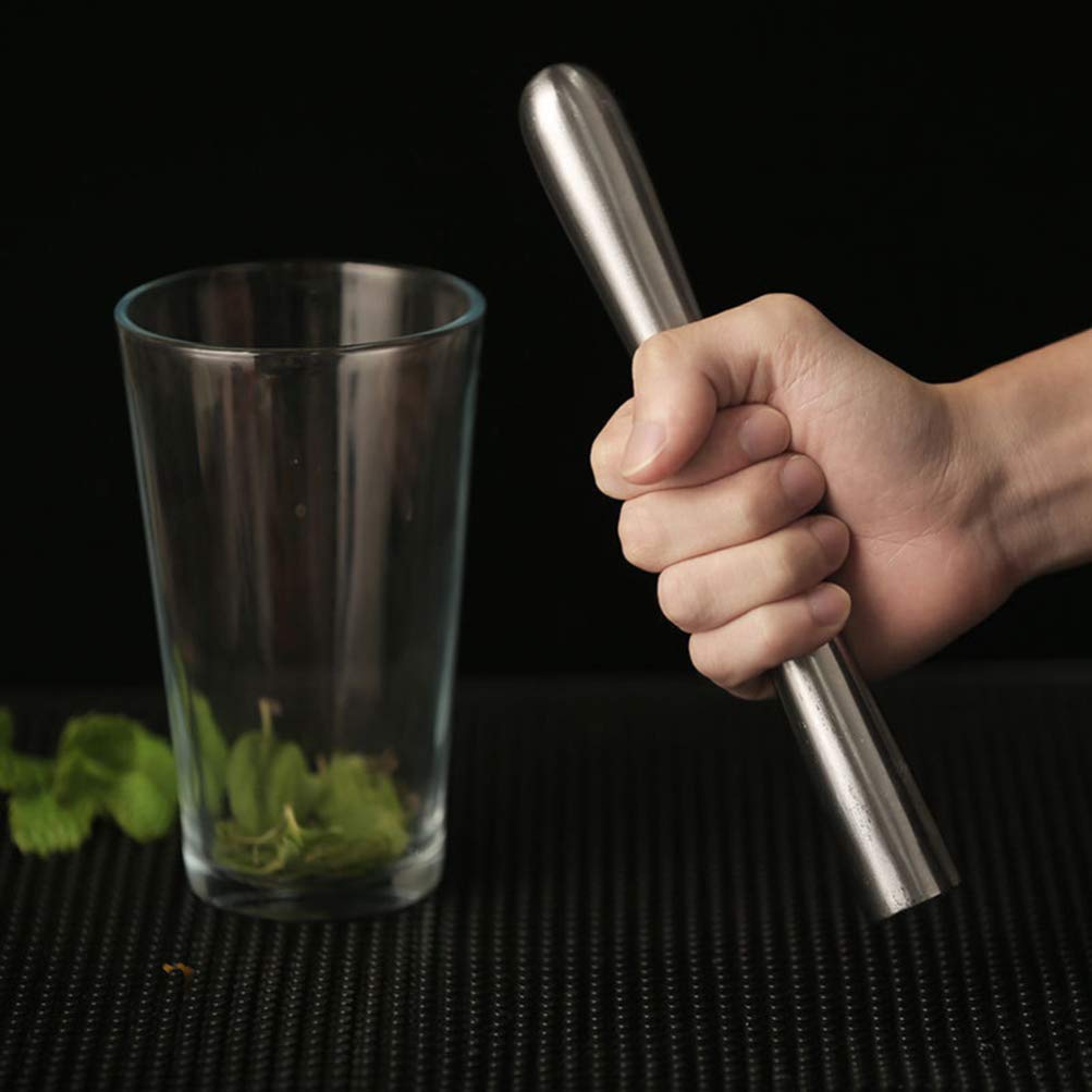 1pc Stainless Steel Wine Bottle Stainless Steel Lemon Hammer Staineless Steel Ice Stick Ice Crusher Staineless Steel Ice Bars