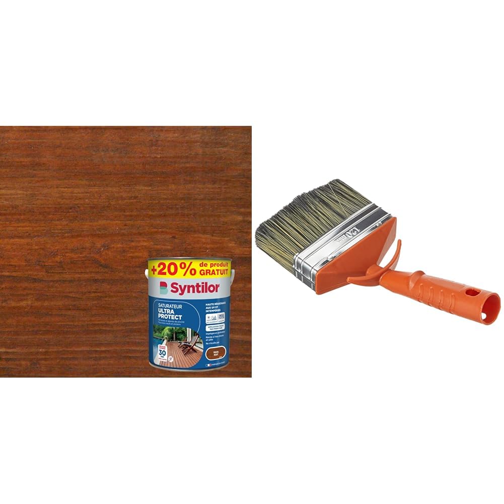 Saturateur ultra protect teck Syntilor formule anti-UV et brosse