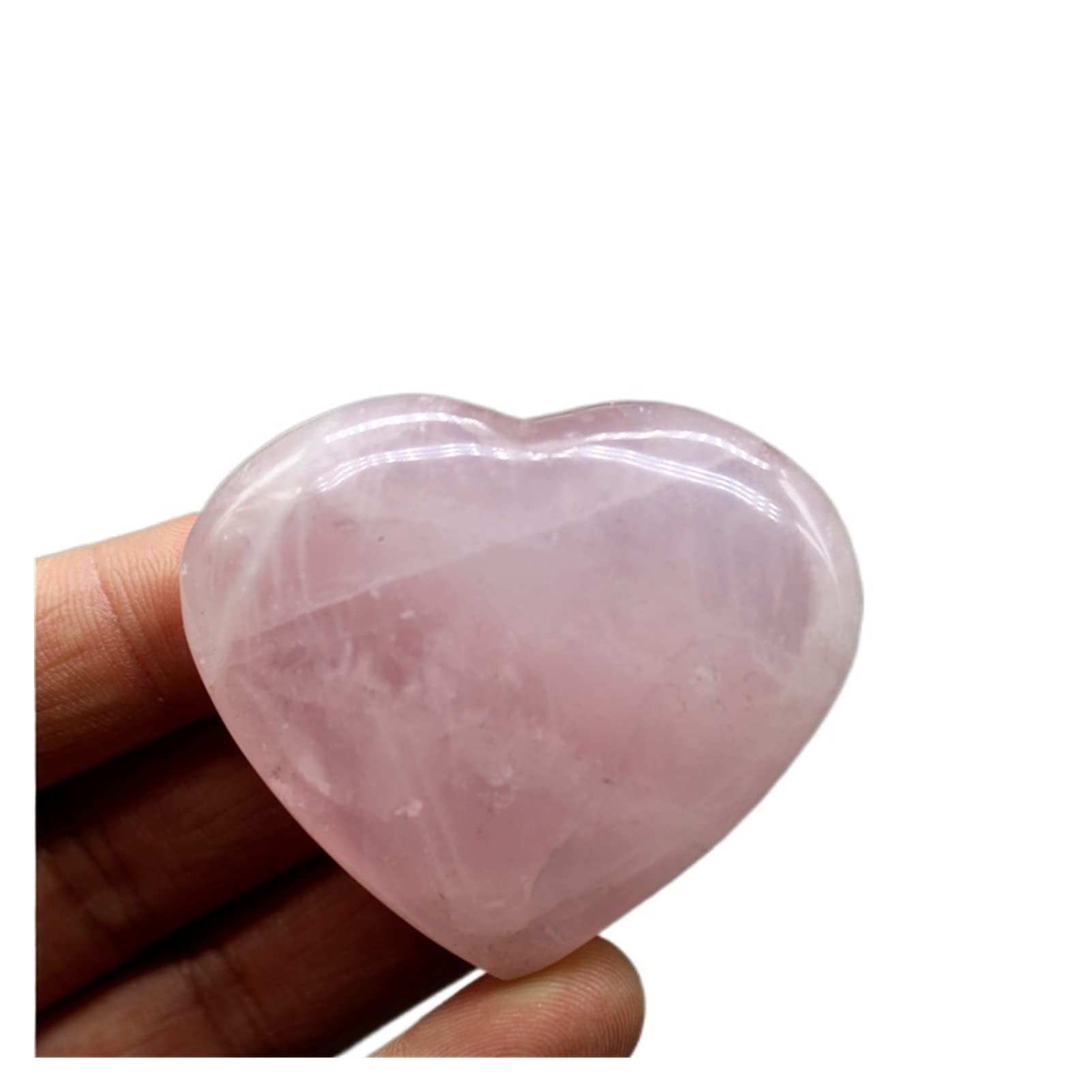 Cristal cœur en quartz rose naturel, le cadeau idéal pour vos proches