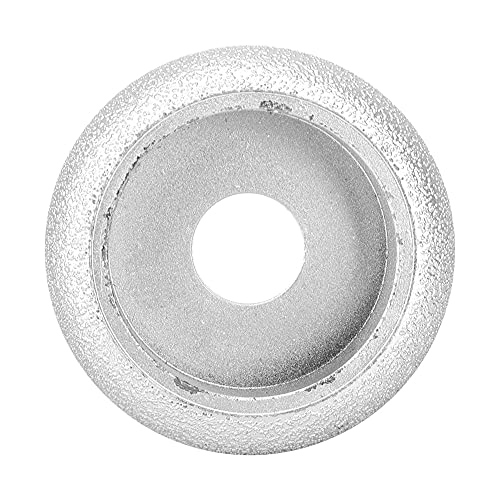 Muela de rectificado de diamante soldada por braseado de 7,3 cm, herramienta de rectificado de diamante para piedra, mármol y cerámica, muela abrasiva afilada y resistente al (Muela Romana 2.0)