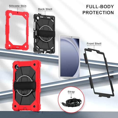 Funda Samsung Galaxy Tab A9 2023 anticaídas para evitar roturas de pantalla 3