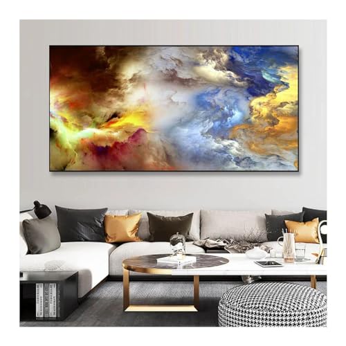 Affiches de paysage abstrait nuage coloré pour habiller un mur