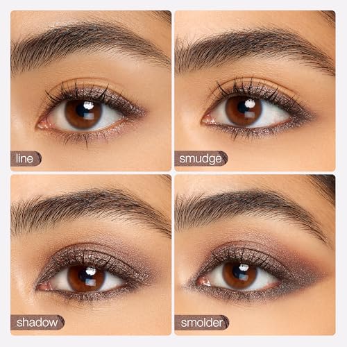 Image of tarte smolderEYES shadow liner - Multi-Use Waterproof Makeup Doubles as Eyeliner & Cream Eyeshadow with Smudger Applicator, Blendable Lazy Girl Hack, Vegan & Cruelty-Free, full size