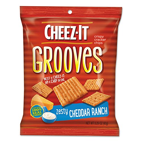 B00QFOD8V8– Sunshine Cheez-it Grooves Crackers, Zesty Ranch, 3.25 Bag, 6/Box image 3