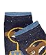FALKE Unisex Baby Stoppersocken Show Bears B Hp Baumwolle rutschhemmende Noppen 1 Paar, Blau Space Blue 6116, 80-92