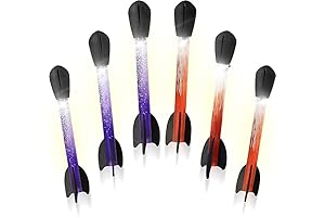 National Geographic Rocket Light-Up Toy, Foam-Tipped Rocket Launcher Refills