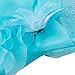 FEESHOW Baby Girls Rhinestone Organza Flower Christening Baptism Party Dress Blue 3-6 Months