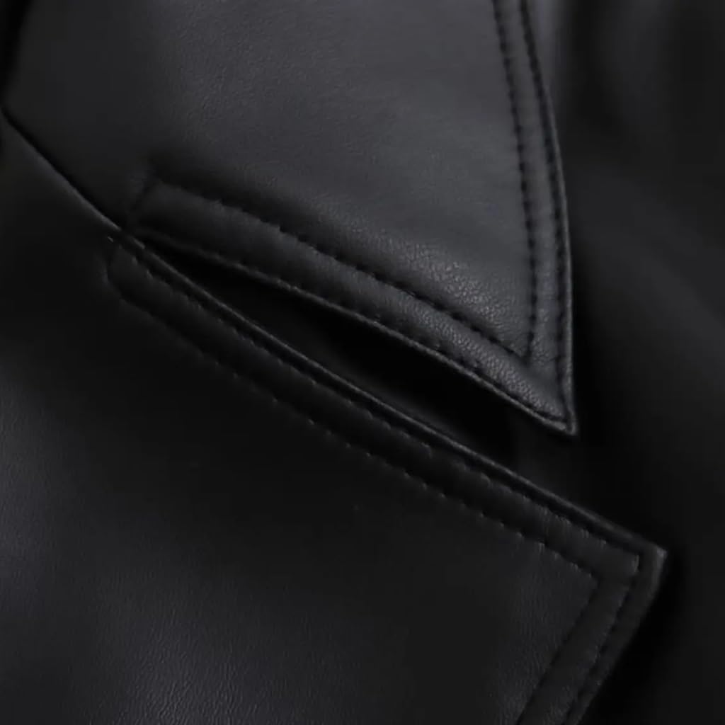 Autumn Women's Trench Coat Short Vintage with Buckle Jacket