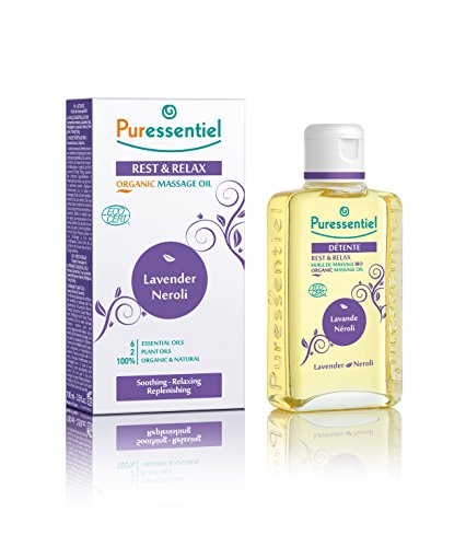 Puressentiel - Schlaf Entspannung - BIO Massageöl Entspannung - Beruhigend - Lavandel und Neroli - 100 ml