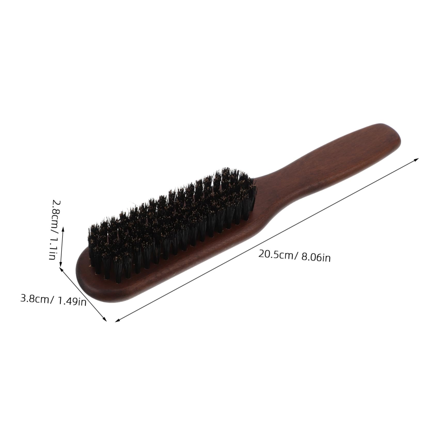 BESTYASH Wooden Beard Comb for Men Multi-function Hair Brush Styling Oil Tool Portable Compact for Travel
