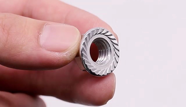 Durable in Use Fine Thread Unf Steel Hex Flange Nut - Flange Nuts and