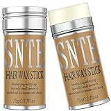 Hair Wax Stick, 2pcs - Wax Stick for Hair Wigs Fly away Hair Tamer Stick for Smoothing Flyaways &...