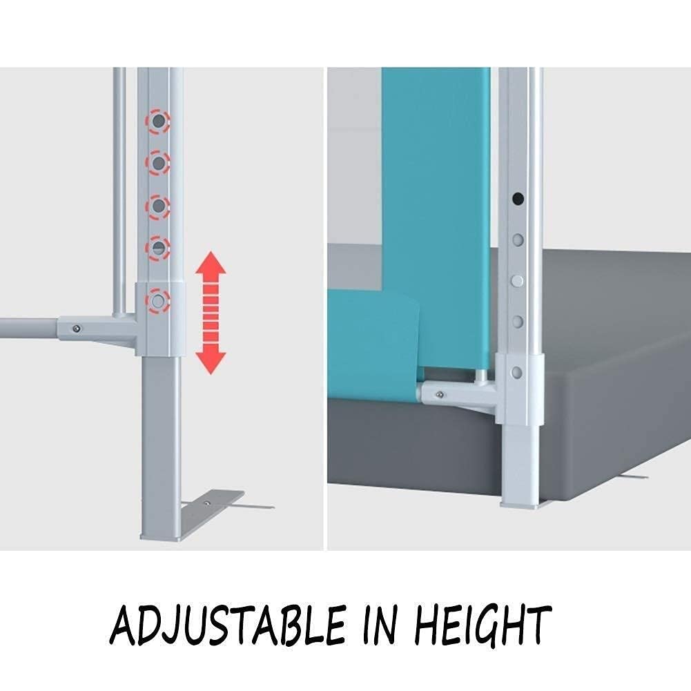 Baby Playpen Bed Rail Barandilla de Seguridad para Camas Protector de elevación Vertical con útil Bolsillo de Almacenamiento para Cuna Convertible Protección para bebés Juguete de