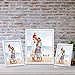 LaVie Home 8x10 Picture Frames (6 Pack, White) Simple Designed Photo Frame with High Definition Glass for Wall Mount & Table Top Display, Set of 6 Classic Collection