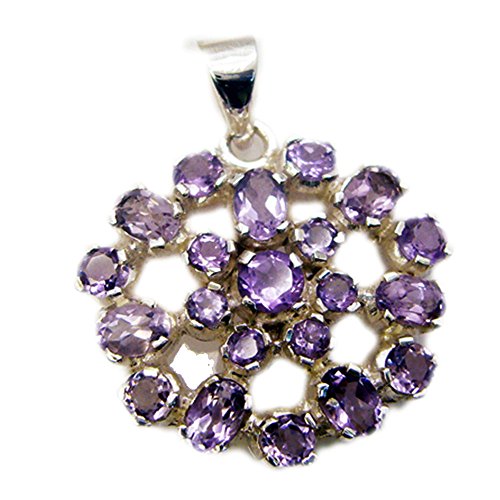 Collier améthyste naturelle cadeau femme né en février