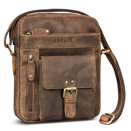 Sacoche homme cuir bandouliere vintage chic et robuste ROYALZ