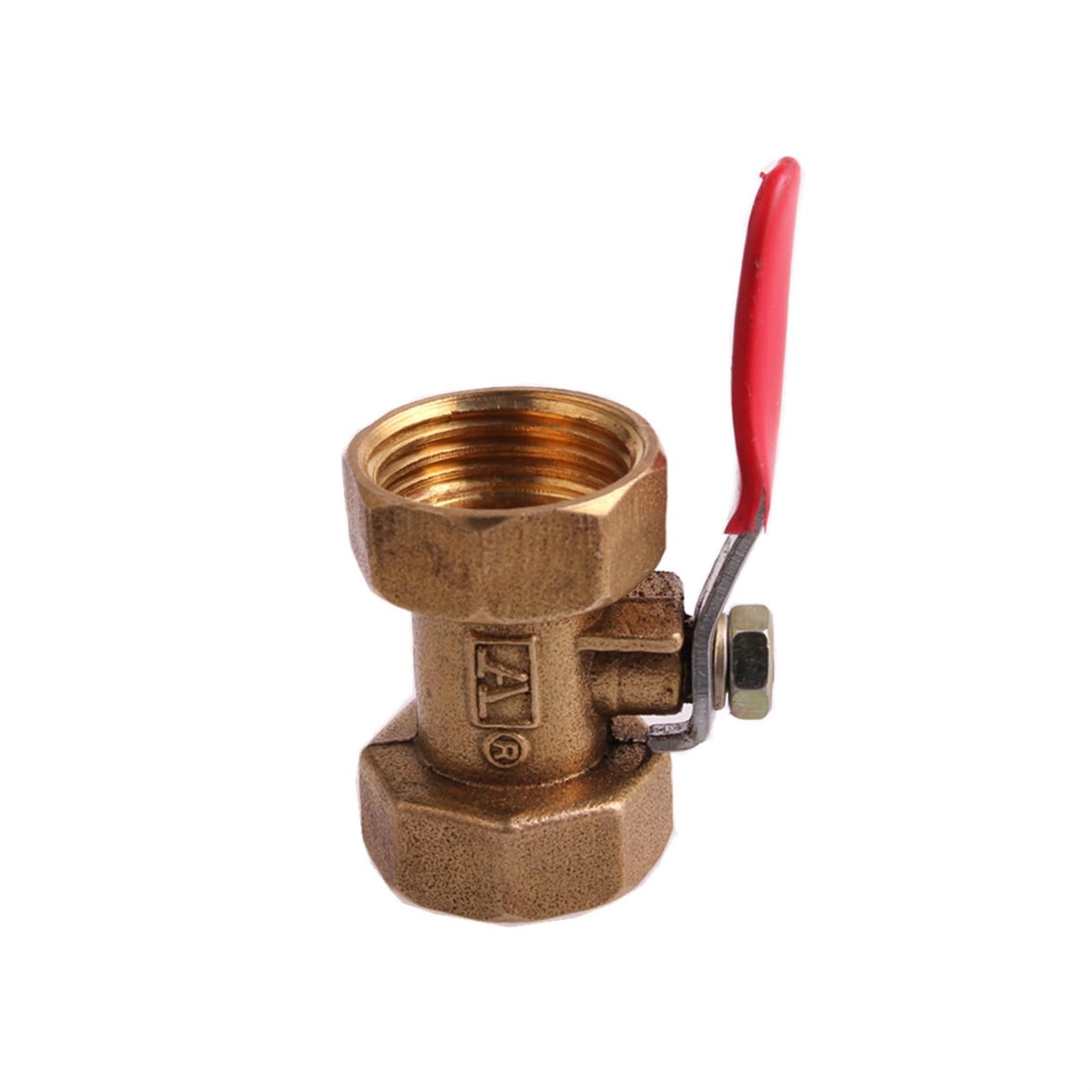 Robinet à boisseau sphérique laiton 1/8 BSP raccord femelle coupleur tuyau cuivre