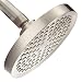 ShowerMaxx Luxury Spa Grade Rainfall High Pressure Shower Head 6” | Removable Water Restrictor for High Flow | Premium Brushed Nickel Finish - Adjustable Rain Showerhead | Bring The Spa to Your Home