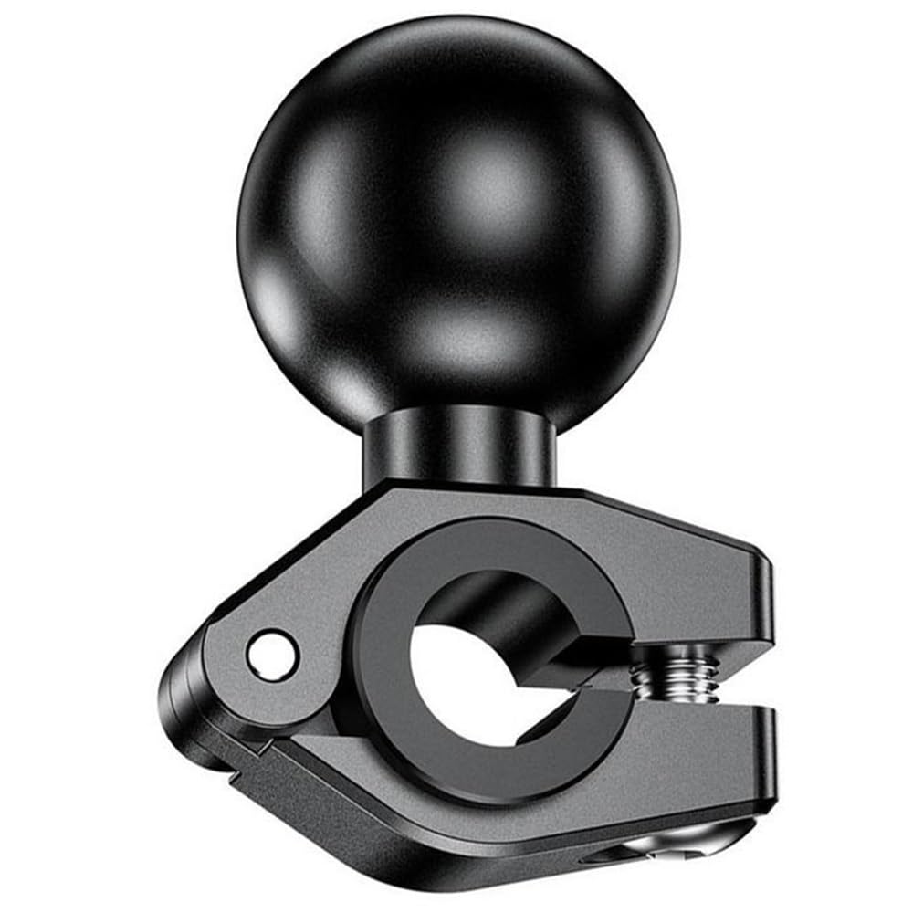 17mm 1 Inch Ball Head Mount Motorcycle Rearview Mirror Fit for 10-16mm Thin Tube Bracket Holder Action Camera Clip(1pc 1inch Ball)