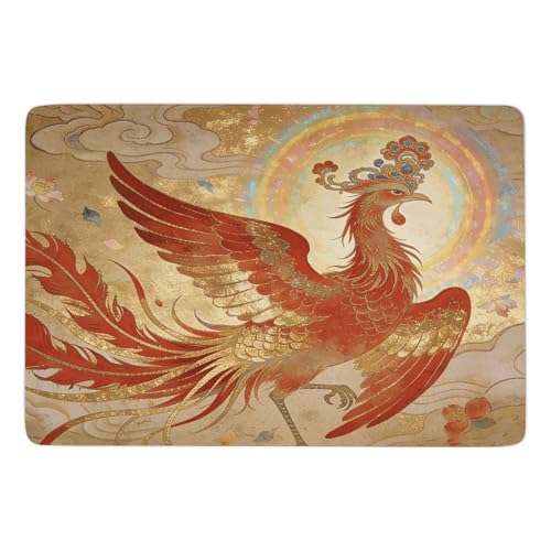 The Phoenix Rests on Clouds �o�X���O �\�t�g�R�[�����t���[�X �o�X���[���}�b�g �X���b�v ���f���[�T�[ �z���� �V�����[ �t���A �J�[�y�b�g ���킢�� �􂦂� �G���A���O 60 X 40�C���` �Q�� ���r���O���[���p