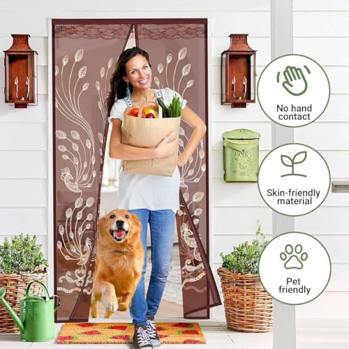 Image of HASTHIP Mosquito Mesh Screen Ventilated Door Partition 100x205cm
