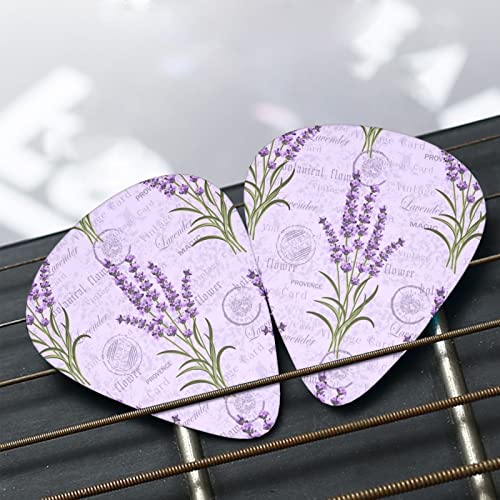 Lot de 24 médiators imprimés lavande pour guitare acoustique, électrique, basse (0,46/0,71/0,96 mm) - Les Beatles, Paul McCartney, John Lennon, RIngo Starr, George Harrison Lot de 24 médiators imprimés lavande pour guitare acoustique, électrique, basse (0,46/0,71/0,96 mm) – Image 8