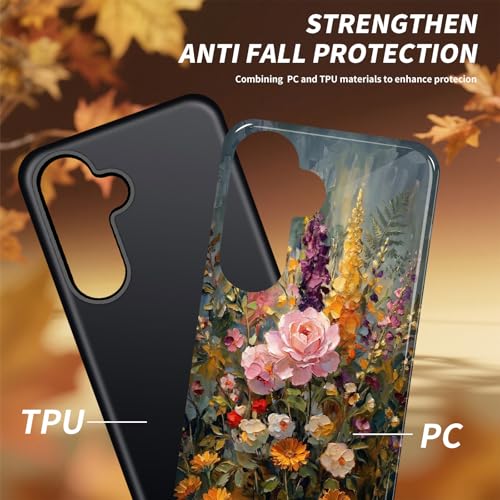Coque de protection double couche Samsung Galaxy S26 antichoc rose rustique