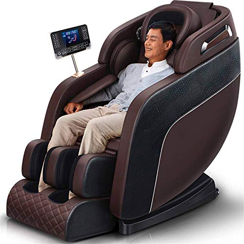 Preisvergleich Produktbild Ganzkörper Massagestuhl Elektro-Massage-Stuhl Startseite Kleine Multifunktionale elektrische Massage Sofa Halswirbelsäule Schulter Taille Raumkapsel Luxus Raum Ergonomische Stühle ( Color : Black )