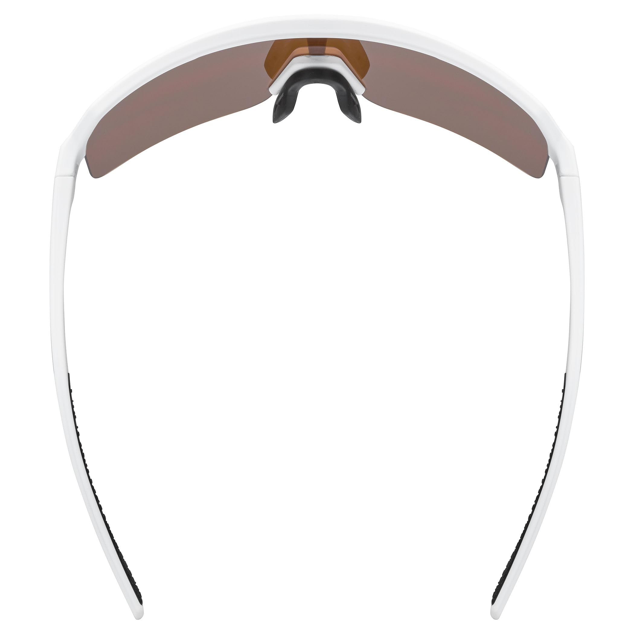 uvex ramp, okulary sportowe unisex-dorosły, white matt/mir.gold, one size