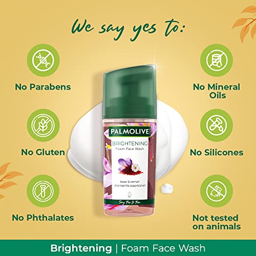 Image of Palmolive Brightening Foam Face Wash and Palmolive Anti-Acne Face Masque with Natural Extracts