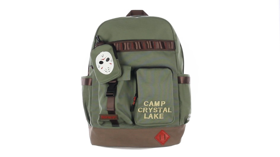 Amazon.com: Friday the 13th Backpack Camp Crystal Lake Rugged