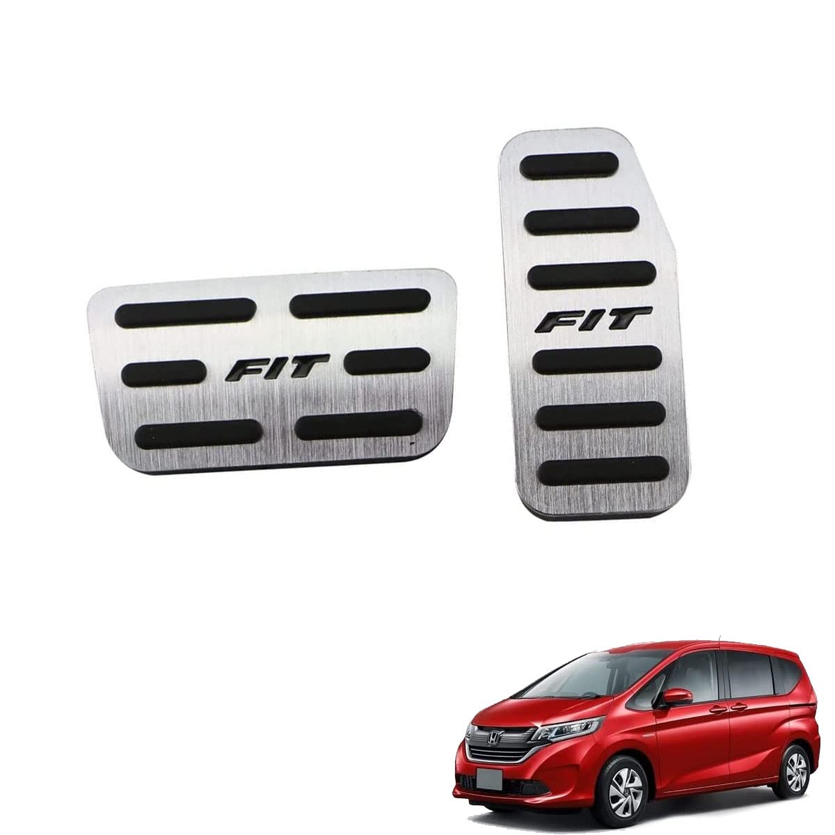 Amazon | アルミペダル ホンダ フィット ハイブリッド FIT GB3 GB4 GB5