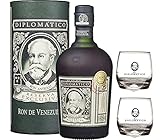  RON RESERVA EXCLUSIVA 70 CL EN ASTUCCIO 2 BASCULANTI DIPLOMATIC GLASS