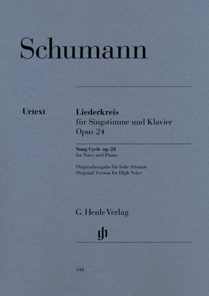 Schumann: Liederkreis, Op. 24