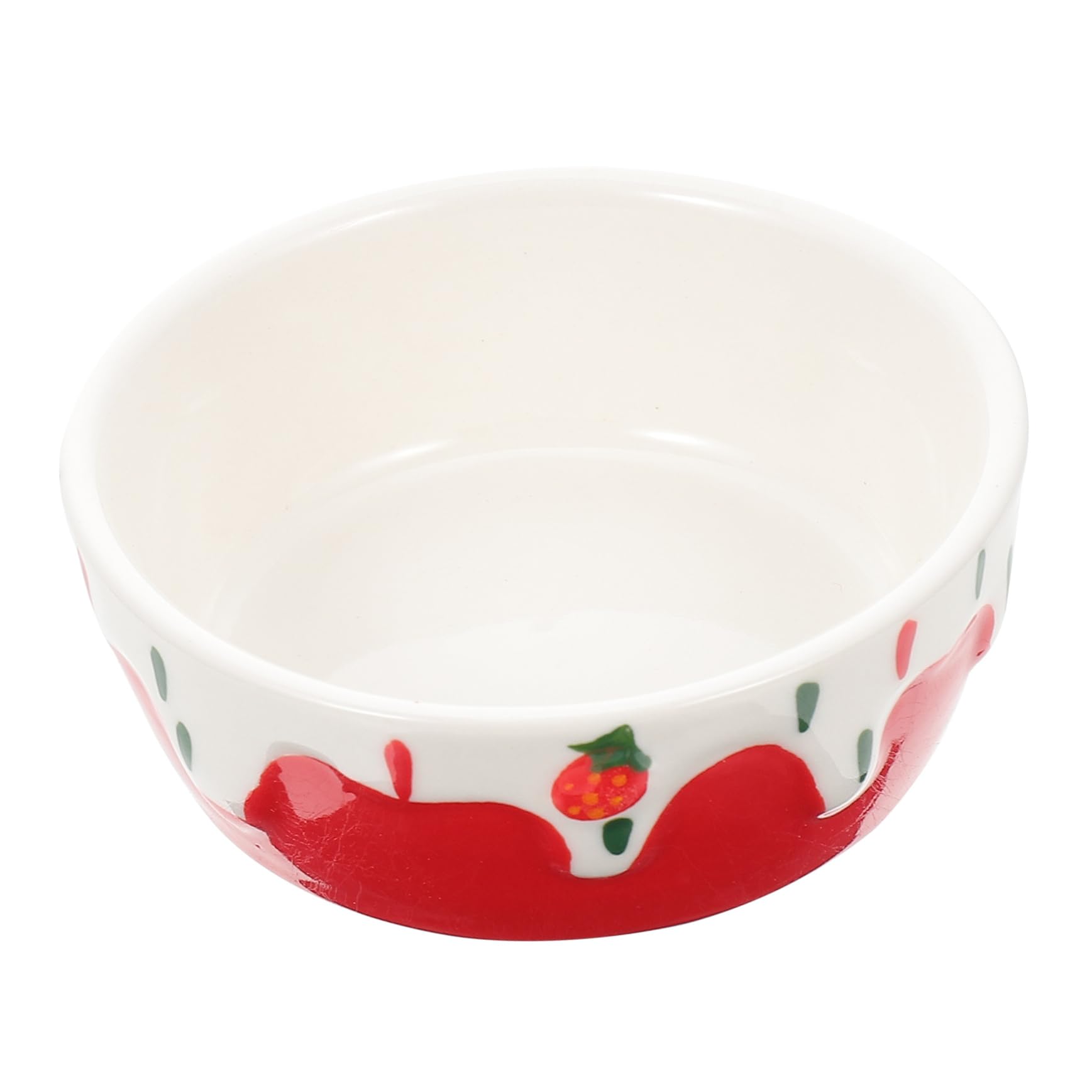 COLLBATH Ceramic Hamster Feeder Bowl for Guinea Pig Durable Hamster Feeding Dish Food Bowl for Animals for Guinea Pig Food and Care