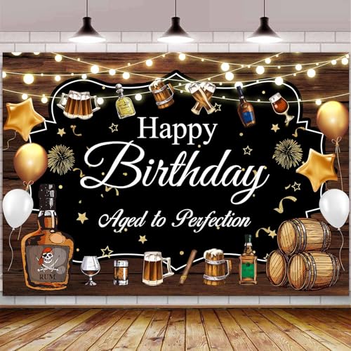 Decoración para fiesta de cumpleaños con fondo de cerveza 7x5ft miniatura 5