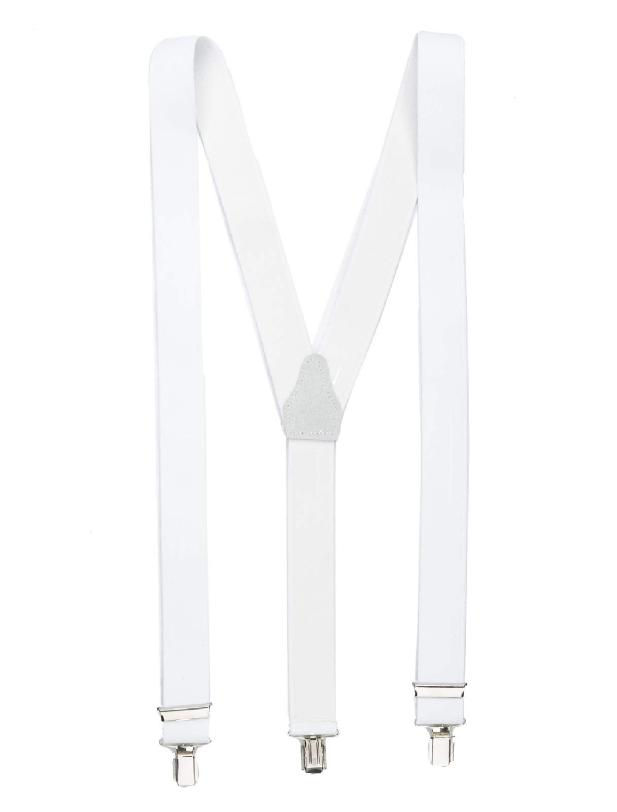 Heren Bretel Volwassenen | Effen Kleur | 3 Clips | One Size Fits All