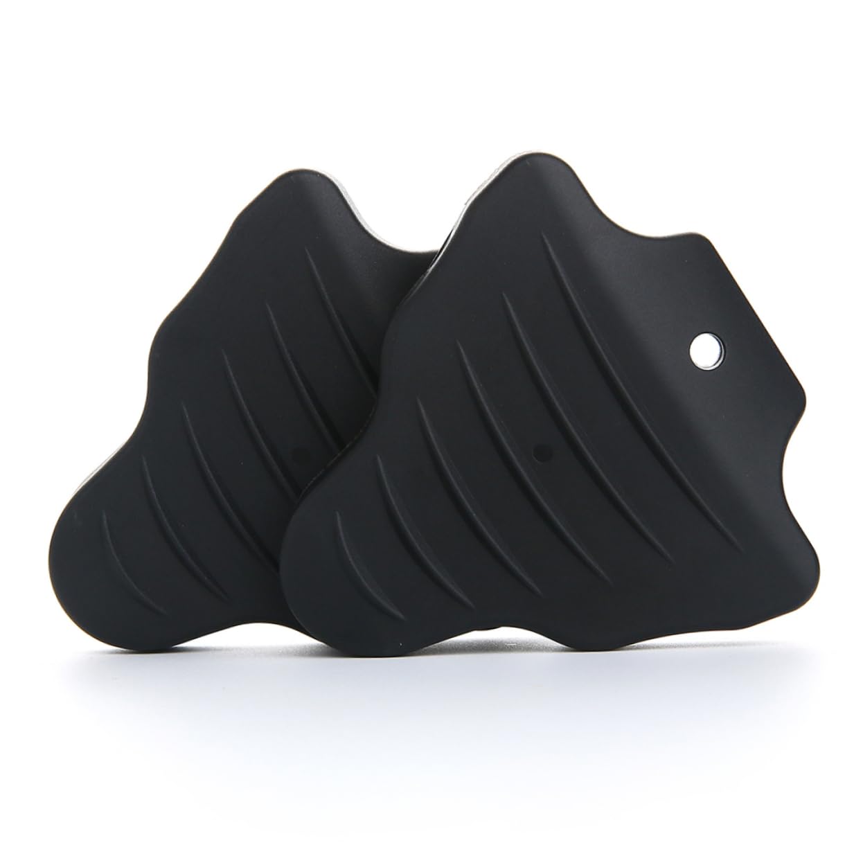 INOOMP 3 Paia Manicotto della serratura della bicicletta protezione della tacchetta della bici copertura della tacchetta del pedale della bici Accessori per pedali da ciclismo Black