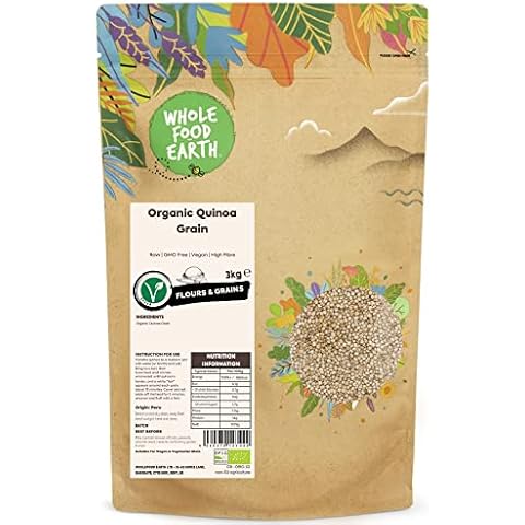 Wholefood Earth Organic Quinoa Grain - 3 kg Cover