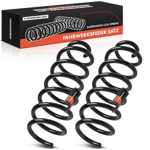 Frankberg 2x Coil Spring Rear Axle Left Right coil spring Compatible with Qashqai II SUV J11 J11 SUV 2013-2025 Replace# 550204EA1B