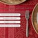 Benson Mills Ravenna Yarn Dyed Jacquard Heavyweight Fabric Table Cloth, Everyday, Parties, Weddings, Holiday, Winter and Christmas Tablecloth (70